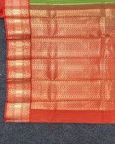 SC3467 - Silk Saree With Contrast Border